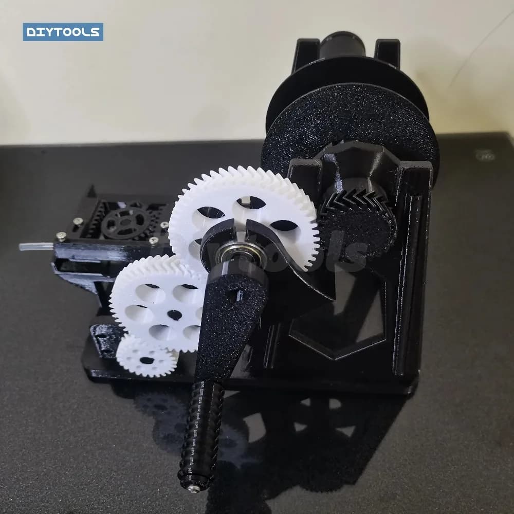 Bambu Lab Compatible 3D Filament Winder Manual Dual Spool Rewinding Machine For PLA ABS TPU PETG 3D Printing Filament Organize