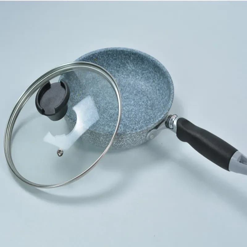 20cm 24cm 26cm 28cm thick stainless steel transparent lid tempered glass pan cover for Wok pan casserole soup lid with knob