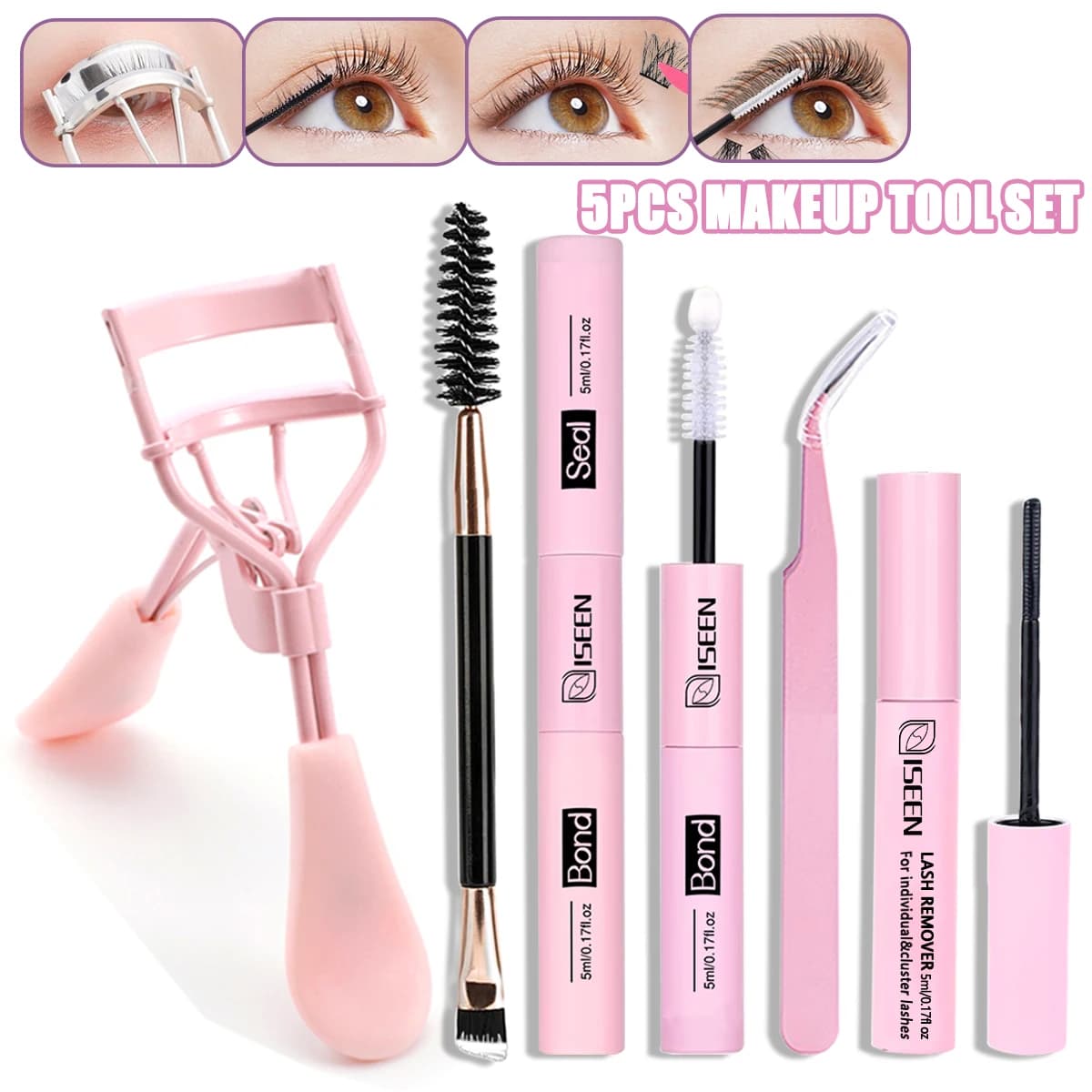 10ml Eyelash Collar Extension Eyelashes Do You And Removal Eyelash Collar 5 ml long life kit with tweezers Makeup Tool