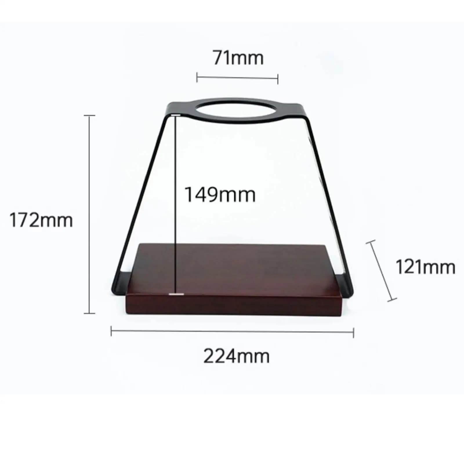 Pour over Coffee Dripper Stand, Hand Brew Bracket, Espresso Machines Stand, Coffee Machines Bracket, Convenient