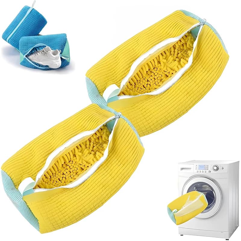 Borsa per lavatrice per scarpe Borsa per scarpe per lavanderia per lavatrice e asciugatrice Borsa per la pulizia della lavanderia per scarpe riutilizzabile per tutti i tipi di scarpe JT465