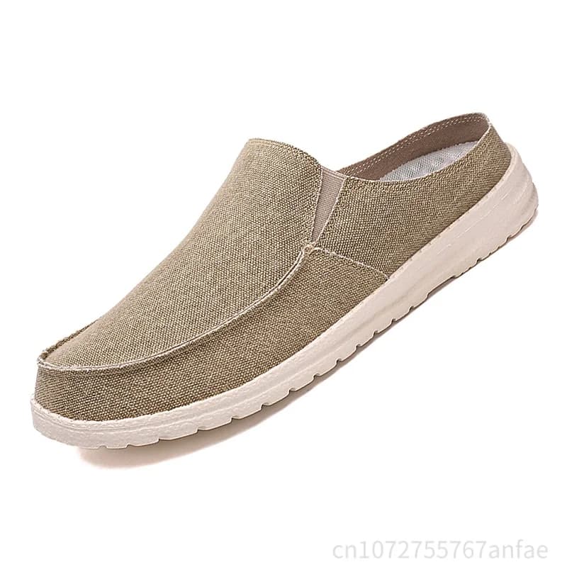 Scarpe Estive da Uomo, Mocassini in Tela Leggeri e Comodi, Scarpe Casual Classiche da Viaggio e Passeggio, Taglie Grandi 47 48
