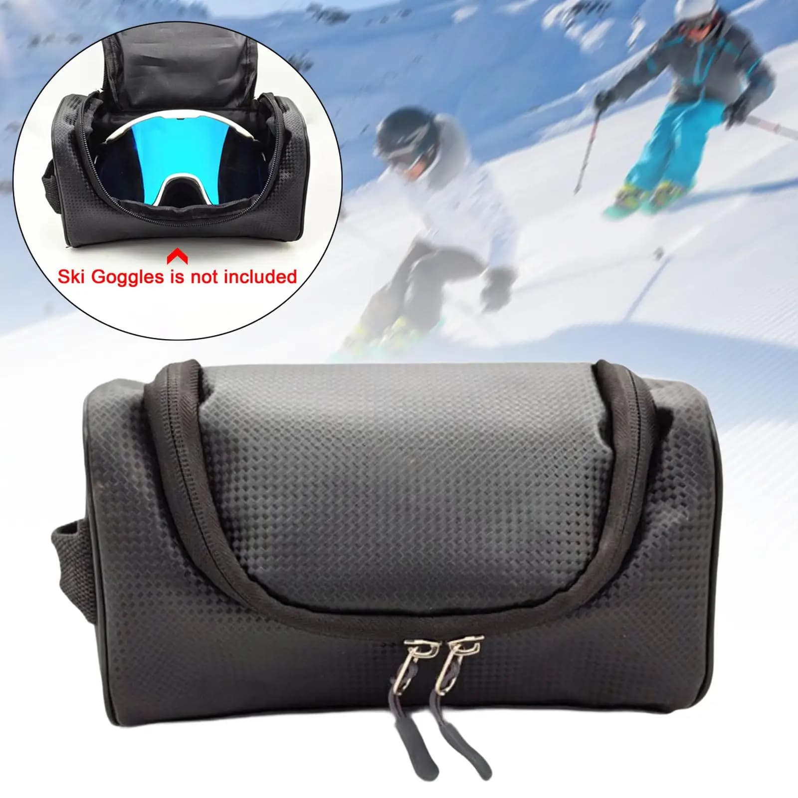 Custodia per occhiali da sci Custodia per accessori per occhiali da neve Custodia per occhiali sportivi