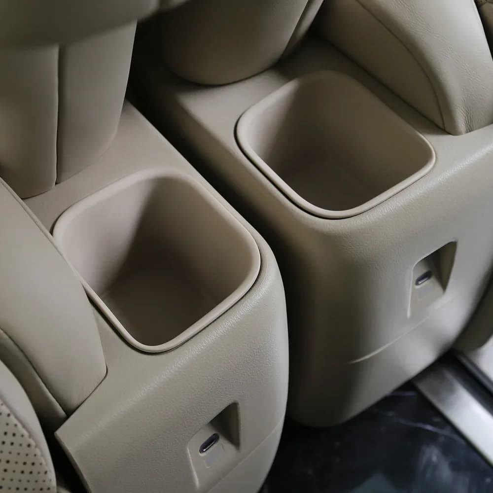 Rivestimento dell'organizzatore del portabicchieri di scarico centrale dell'auto per Toyota Alphard 40 Accessori interni 2023 2024