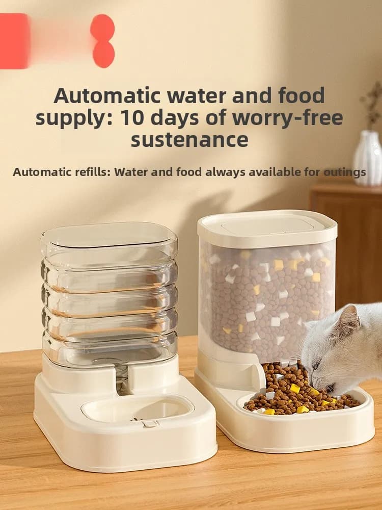 Fontanella Automatica per Cani, Ciotola per Acqua e Cibo, Accessori per Animali Domestici