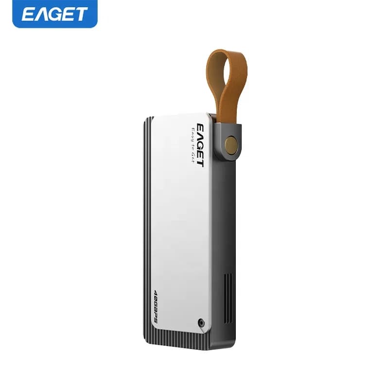 EAGET TSE4500 Case Esterno per SSD M.2 NVME 2280 PCIE 40Gbps, Compatibile con USB4.0 e Thunderbolt 3/4