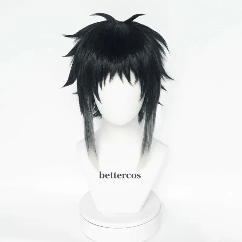 Ryunosuke Akutagawa Nero Bianco Capelli Resistenti al Calore Cosplay Parrucche Anime + Parrucca Capb;4.f'7;j,3'