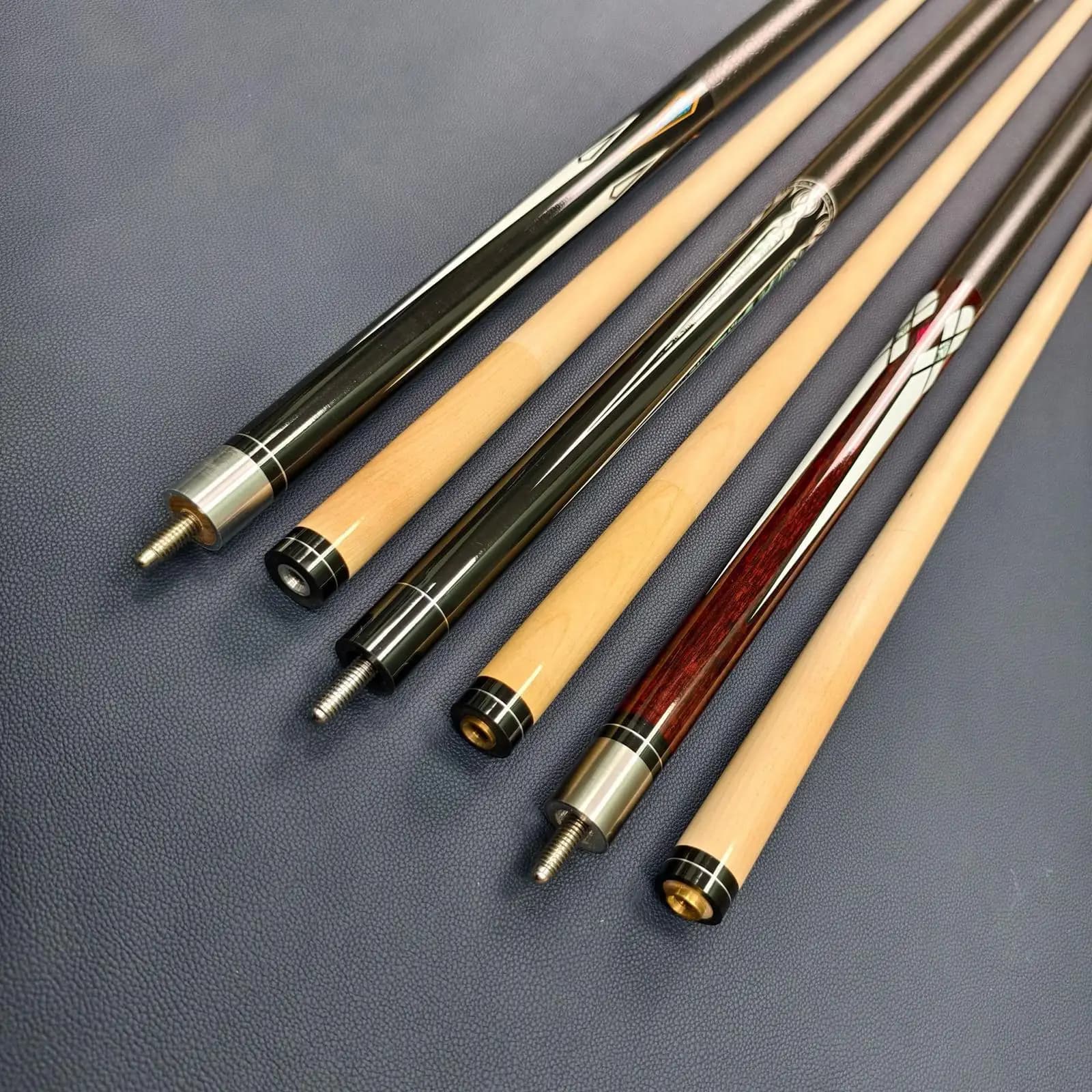 Stecca da Biliardo in Legno Durevole, Design in Due Pezzi Separati, Attrezzatura Premium per Biliardo e Snooker per Uomini e Donne