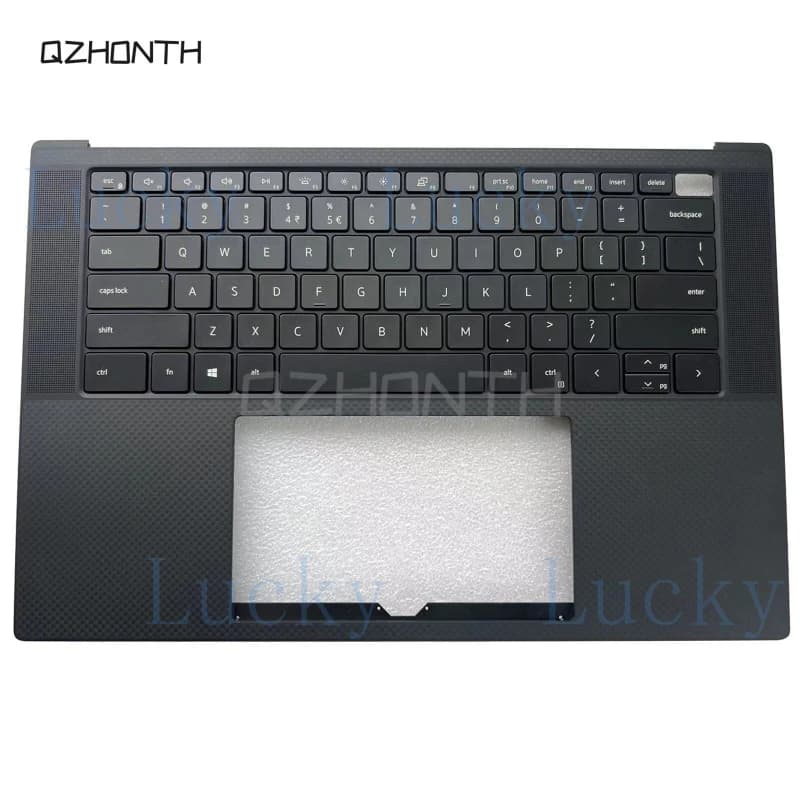 Nuovo per Dell XPS 15 9520 9530 Precision 5570, poggiamani con tastiera retroilluminata 15.6