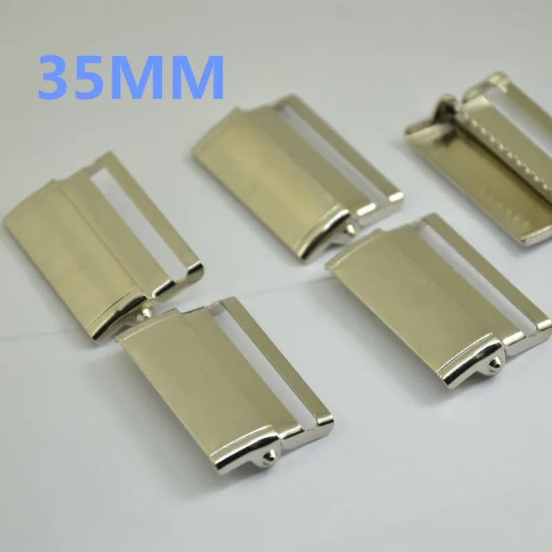 20pcs 1.2 "/1.38" pollici Cinghia di Regolazione Fibbie In Metallo Argento Nastro Nastri E Fettucce FAI DA TE Gamba Ratchet Ferramenteria E Attrezzi DOT LINEA