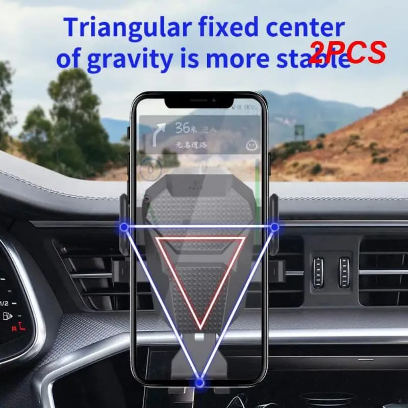 Supporto per staffa di uscita dell'aria per Auto 2 pezzi supporto per telefono cellulare supporto per telefono cellulare per Honda CRV Breeze Avancler Car Styling Auto