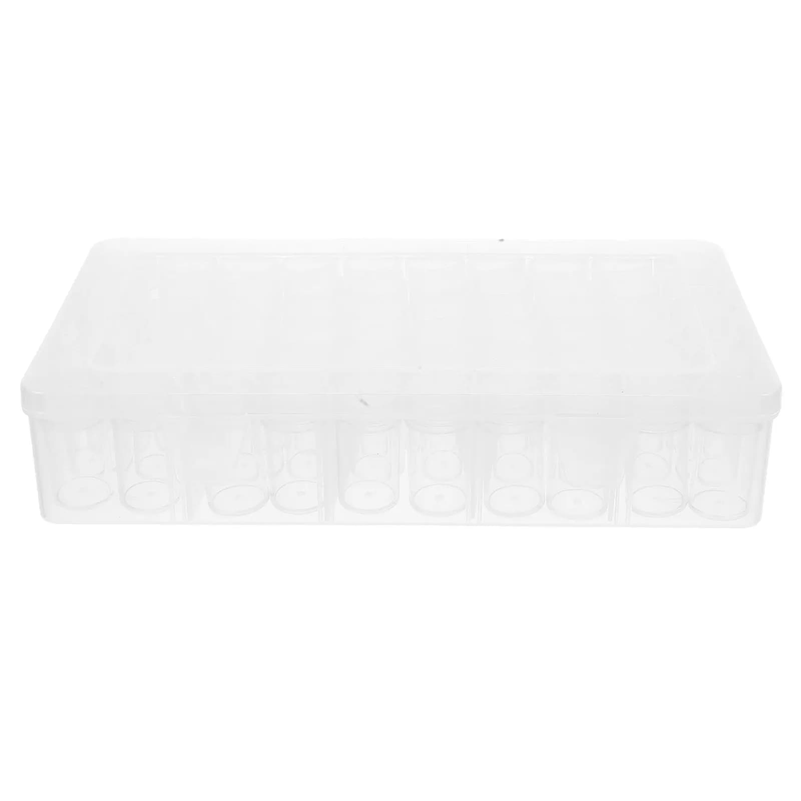 60 Slots Transparent Plastic Seed Storage Organizer Numbered Labels Box for Flower vegetable Jewelry Beads Small Items