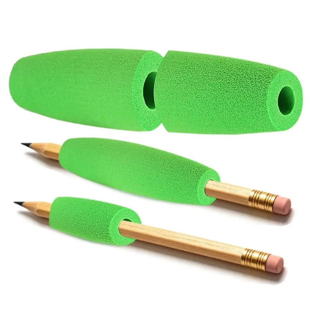 5PCS Ergonomic Anti-Slip Foam Grip Tubing Flexible Comfortable Crochet Hook Grips Durable Handle Padding Tube Elder