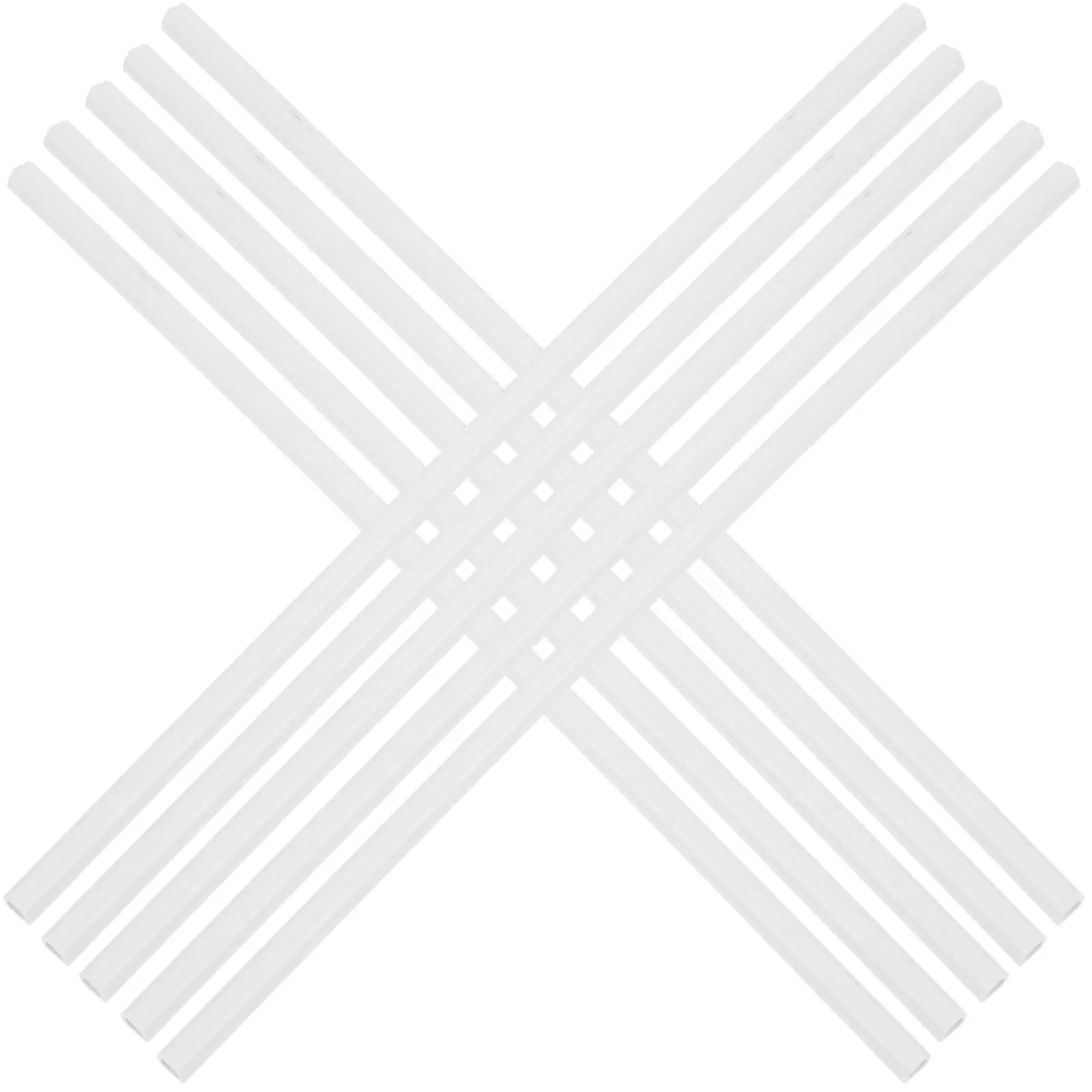 10 pz. Tubo di ricambio in PVC per bombolette spray, 7,86 pollici, adatto per bombolette aerosol standard, spruzzatore flessibile per giardinaggio e stoccaggio
