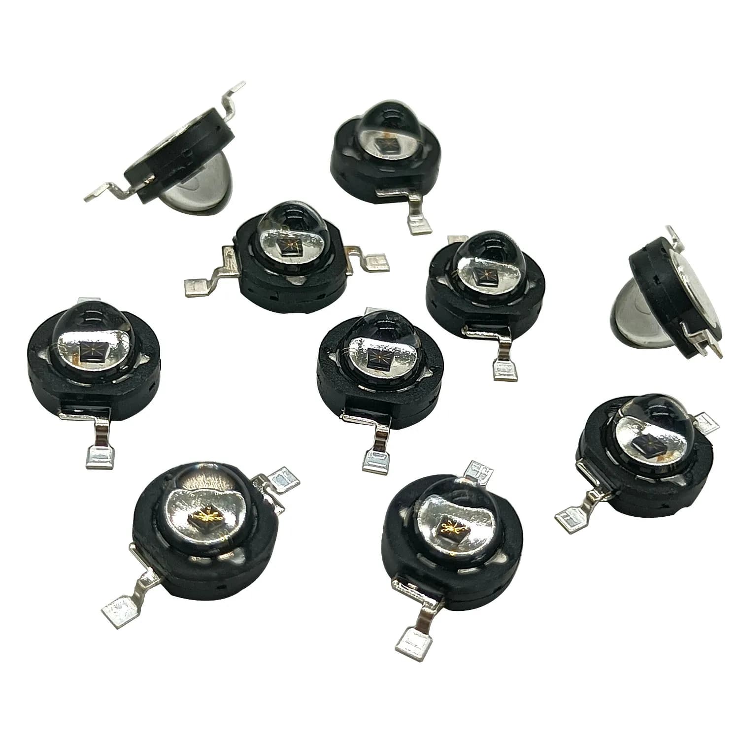 3W Infrared High Power Led Chips IR 850nm 940nm with Lens 60/120 Angle LEDs Camera Security Light Monitor CCTV Led Light Beads