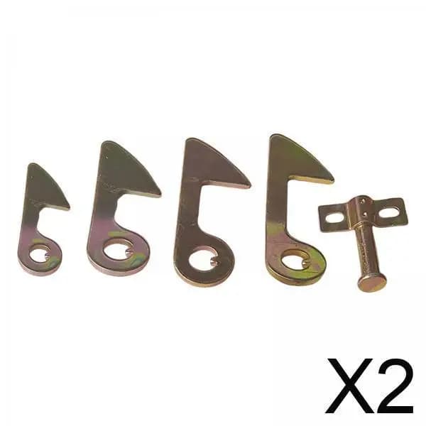 Metal Motorcycle Rear Trunk Lock Hook for Storage Box Easy Installation Replacement for Electric Scooters