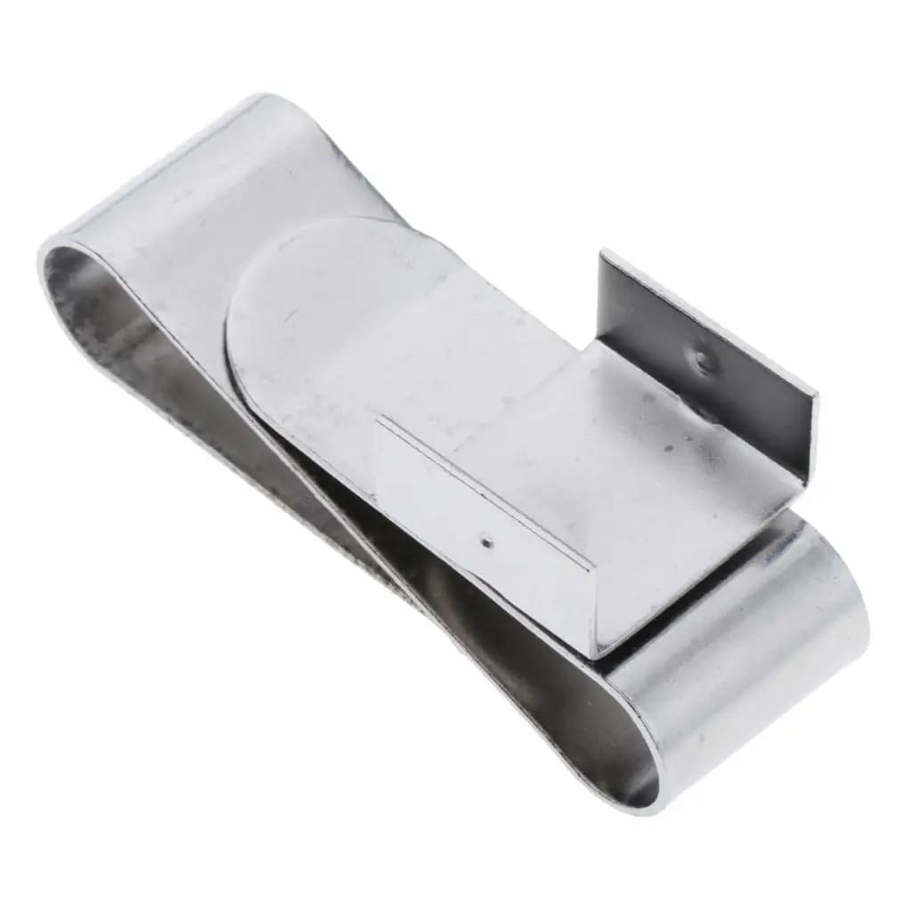 Porta Gesso per Biliardo in Acciaio Inossidabile, Custodia per Gesso da Biliardo con Clip da Cintura, Contenitore per Gesso da Snooker per Accessori da Tavolo da Biliardo