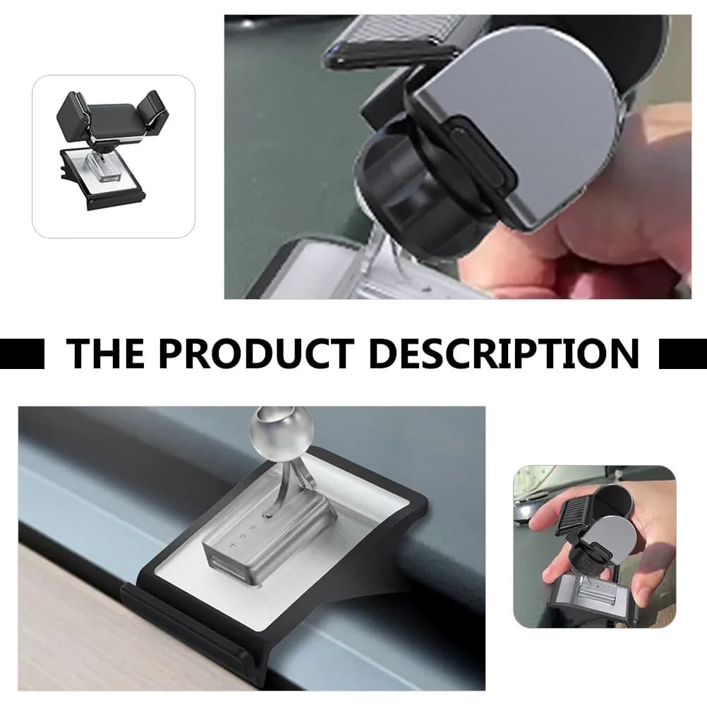 Supporto per telefono da auto multifunzione in morbido materiale TPE, antiscivolo in silicone, progettato per il montaggio sull'uscita dell'aria del Model 3/Y, supporto per navigatore.