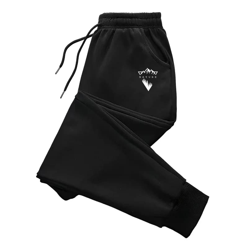 Pantaloni da jogging da uomo casual stampati per sport all'aperto, pantaloni sportivi alla moda da uomo per tutti i giorni, abbigliamento sportivo di tendenza