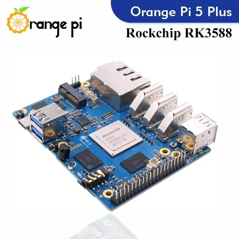 2026 Pi 5 Plus 4 8 16 32GB RAM Single Board Computer RK3588 Modulo PCIe WiFi 6.0 esterno + BT 5.0 SSD Orange Pi5 Plus per Android