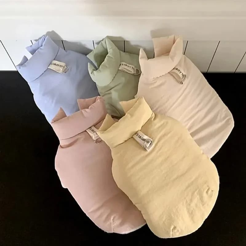 Caldo maglione per cani Moda invernale Gatto Giacca per cani Pet Cute Dog Desinger Vestiti Cucciolo Cappotto Imbracatura Chihuahua Barboncino Pomerania
