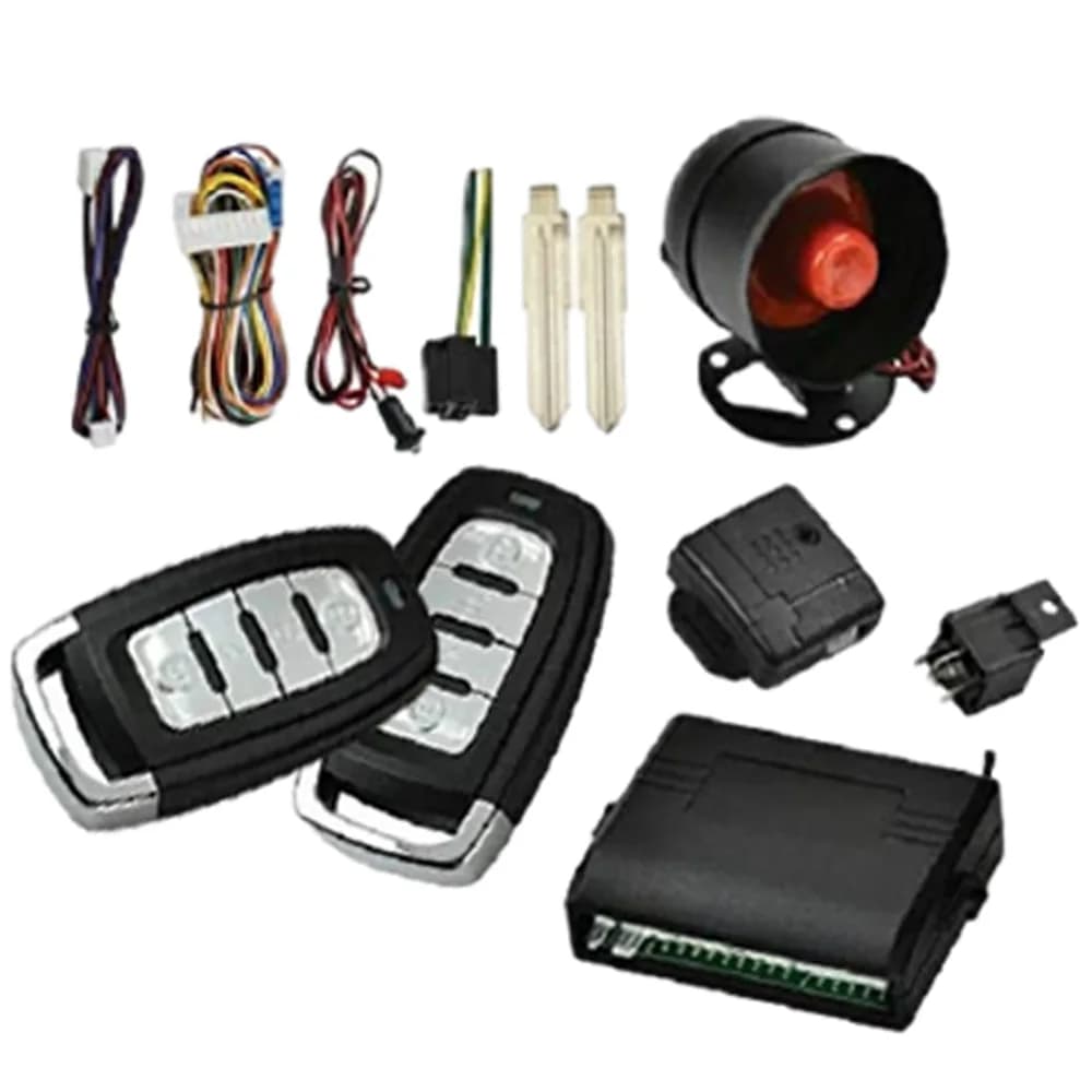 Sistema di sicurezza universale per protezione antifurto per auto da 12 V, telecomando, serratura per porta, sistema di accesso senza chiave per veicolo