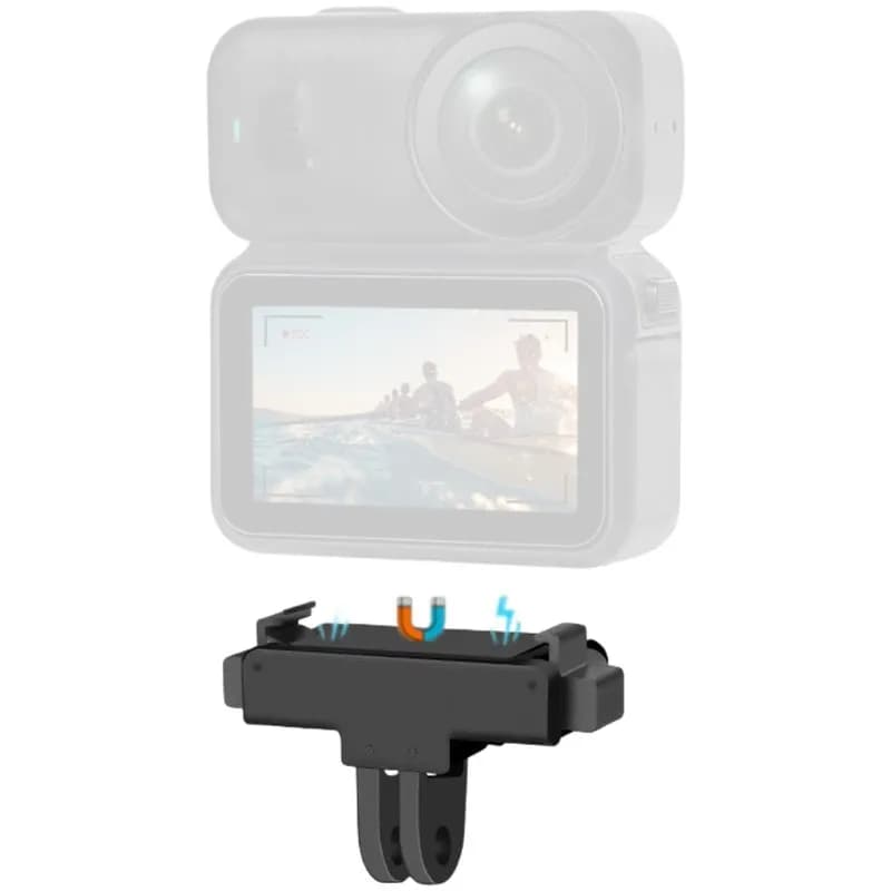 For DJI For Nano Quick Release Magnetic Adapter Base-Plastic, Compact For Action Thumb Camera Mounting Plate-B12B