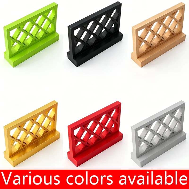 20PCS 3185 Fence 1x4x2 Building Blocks Kit Lattice Educational Assemble Bricks Particle Puzzle Toy Children Birthday Gifts