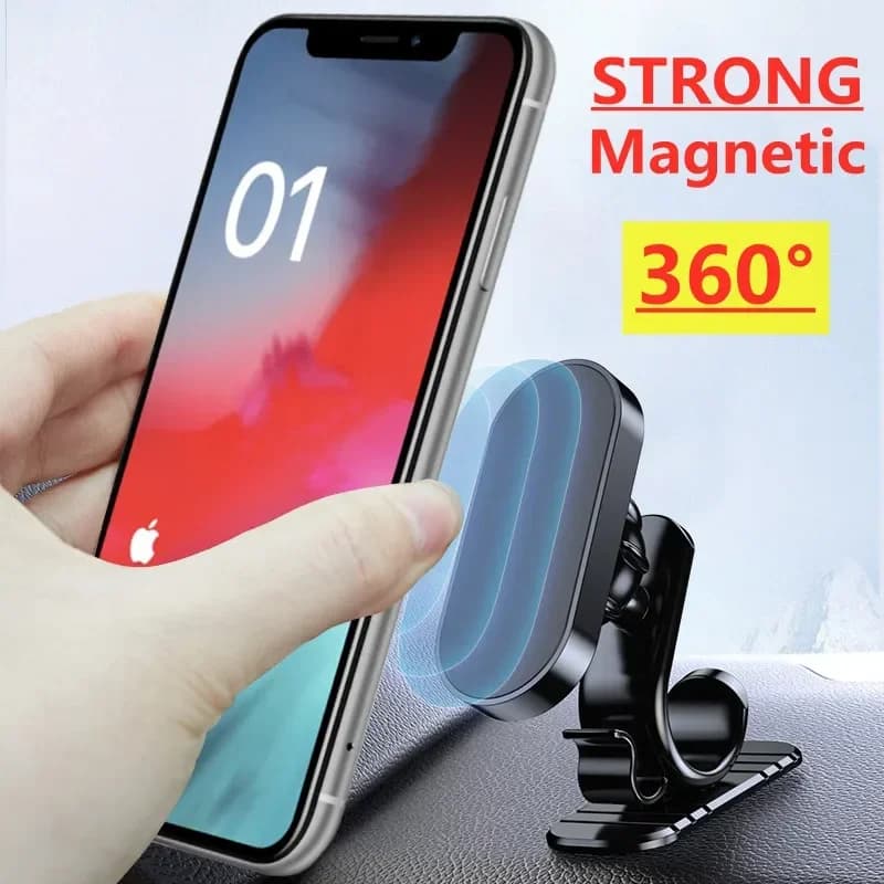 Supporto magnetico per telefono da auto supporto magnetico per Smartphone supporto per cellulare staffa in auto per iPhone 14 13 12 11 Samsung Xiaomi