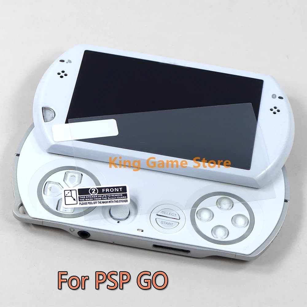 Pellicola protettiva morbida per schermo HD trasparente da 300 pezzi per Sony PSP GO Console Pellicole protettive in PET trasparente per PSP GO