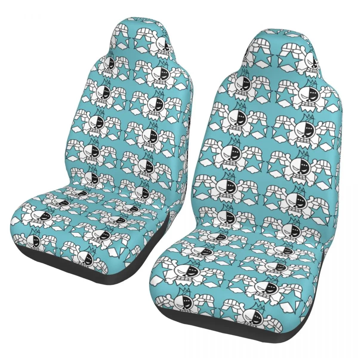 Universal Car Seat Cover Franky One Piece Flag, Fabric Cover for Offroad, Hunt, for Women