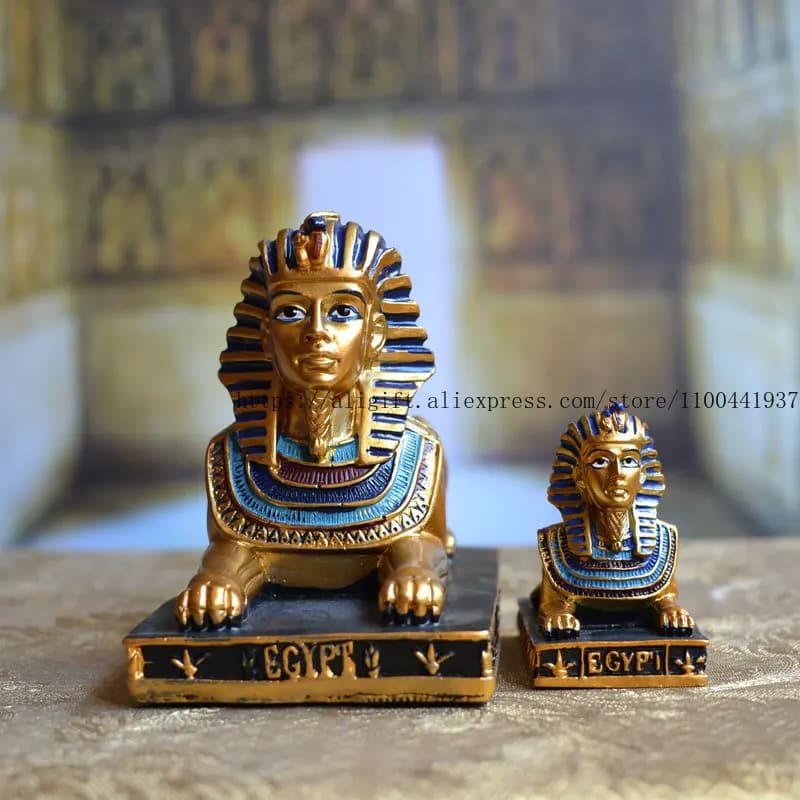 Modello architettonico Piramide egiziana da tavolo Ristorante Ornamento Bar Decorazione Prop