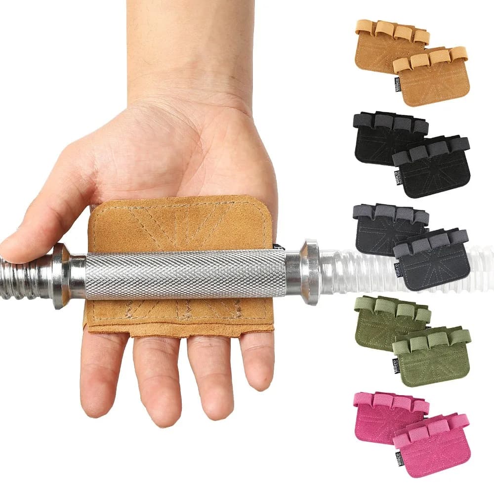 1 pair of skin weight lifting gloves, palm protection, breathable gym gloves, wear-resistant thick grips