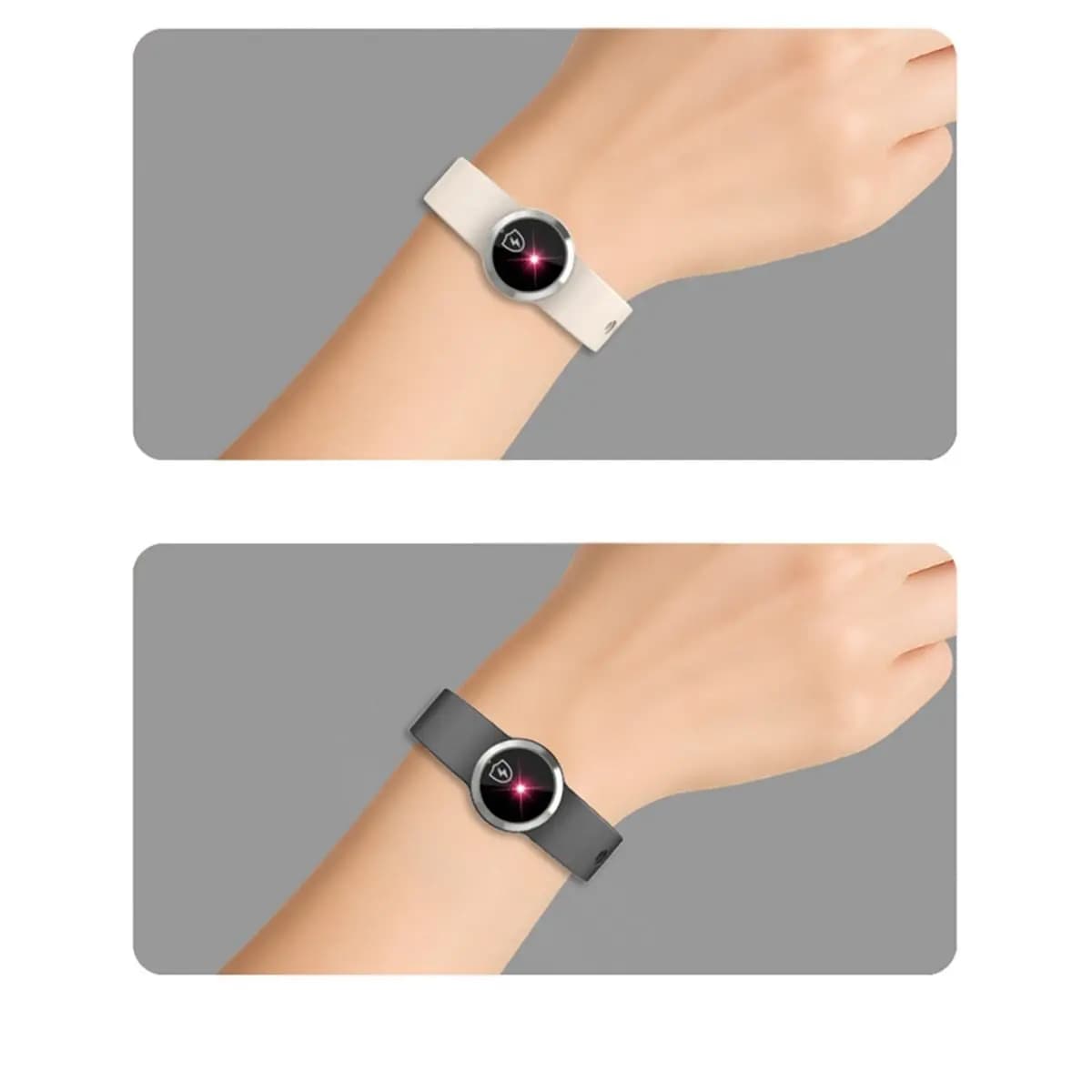 *ABAB Winter Wireless Anti-Static Silicone Bracelets Adjustable Strap Static Eliminator Body Eliminates Static Adults Kids B
