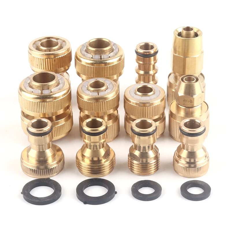 1pc connettori per tubi da giardino irrigazione da giardino connettore rapido adattatori per rubinetti raccordi per riparazione tubi flessibili adattatore per rubinetto dell'acqua