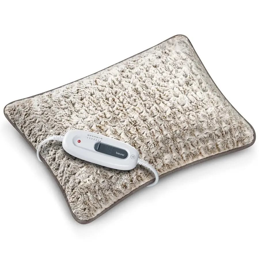 Cuscino per il corpo riscaldato UHP48N Lux, cuscino di supporto lombare per alleviare il mal di schiena, cuscino riscaldato in micropeluche con 6 impostazioni di temperatura
