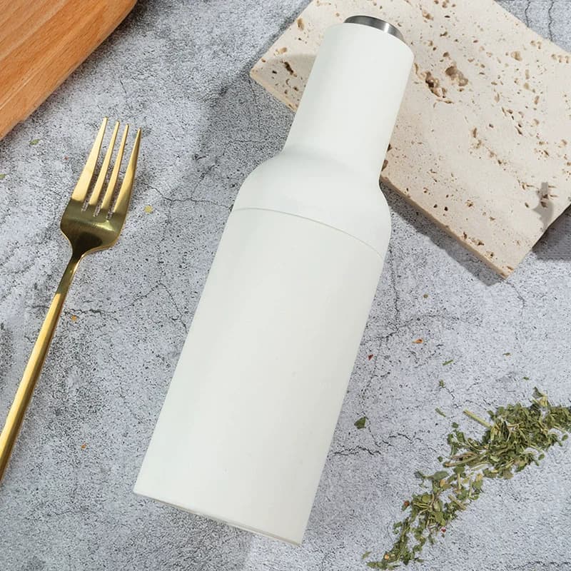 Set macina sale e pepe elettrico USB ricaricabile Macinapepe elettrico Shakers Utensile da cucina automatico per macchina in acciaio per spezie