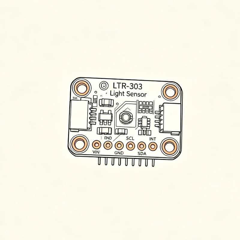 5610 LTR-303 Light Sensor - STEMMA QT / Qwiic ARDUINO