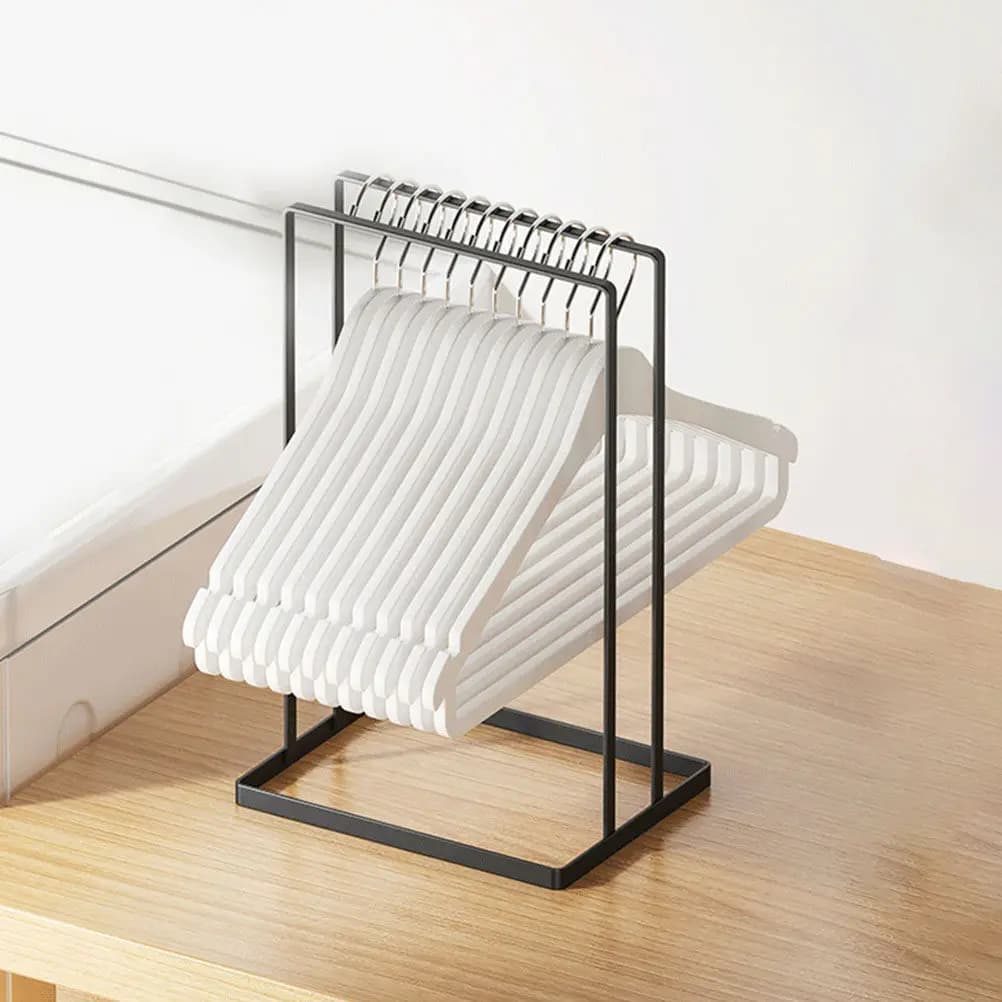 1Set Premium Carbon Steel Detachable Clothes Hanger Storage Rack Organizer for Wardrobe Bathroom Home Use Space Saving Hanger