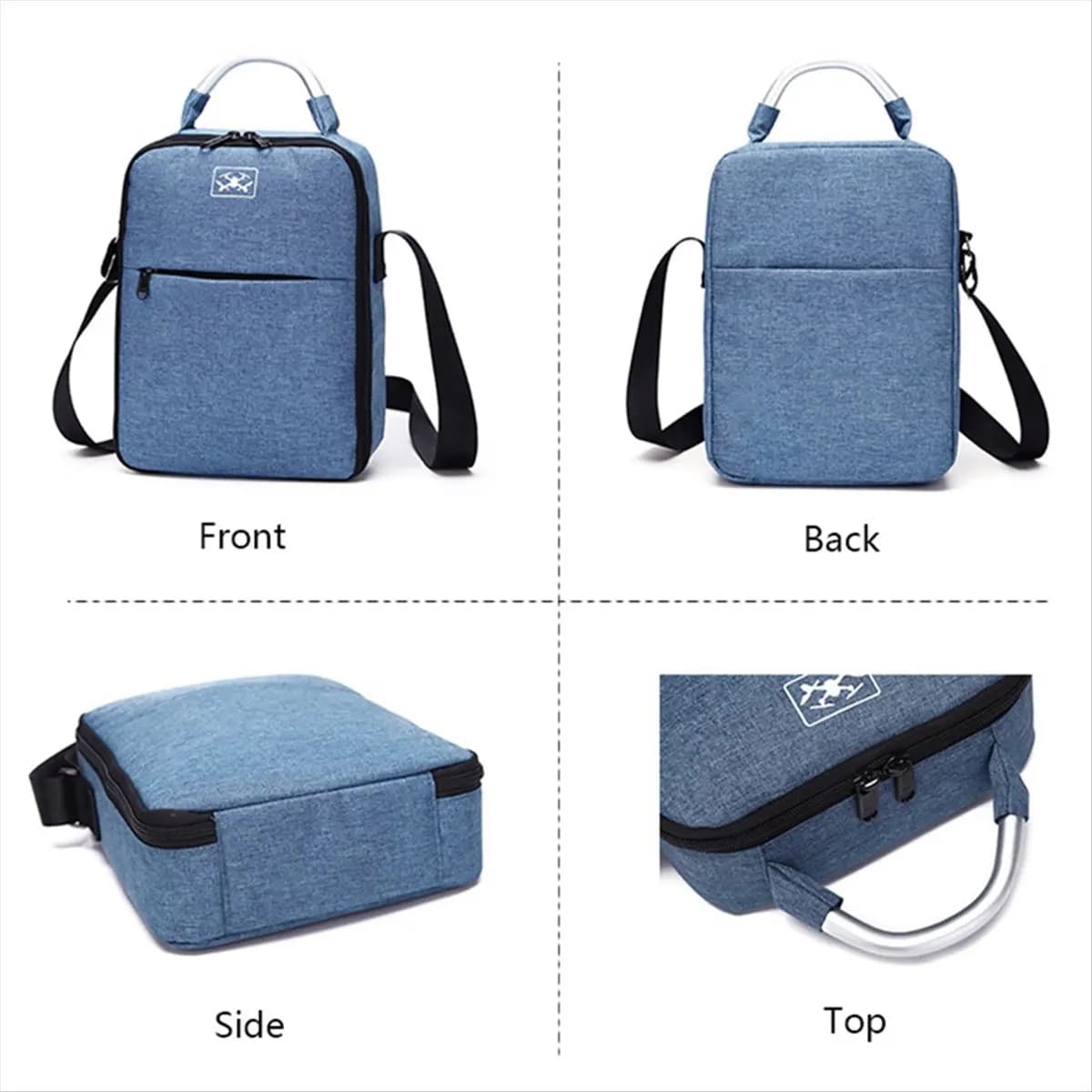 (A26M) Carrying Case Single-Shoulder Bag Waterproof Sotrage Bag for DJI NEO Drone Remote Battery Accessories B