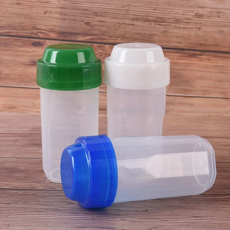 1PC Protein Shaker Mixer Bottle sport Fitness Gym multifunzione 200ML