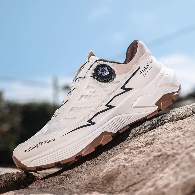 Scarpe da Trekking Antiscivolo Aguorrl per Uomo e Donna, Sneakers da Montagna Traspiranti per Escursionismo