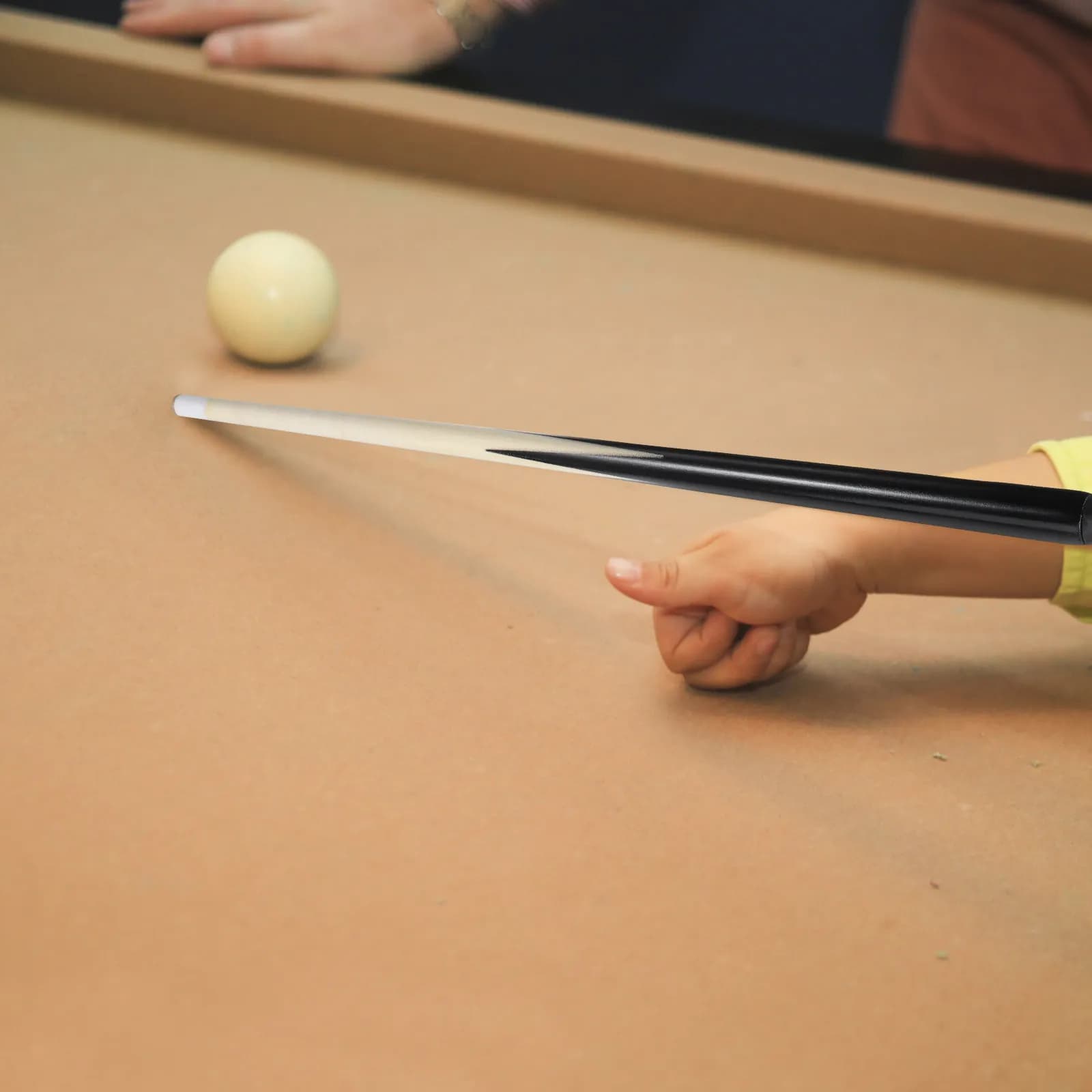 Stecca da Biliardo in Legno per Bambini, Mini Stecca Portatile per Gioco del Biliardo, Strumento di Intrattenimento per Bambini