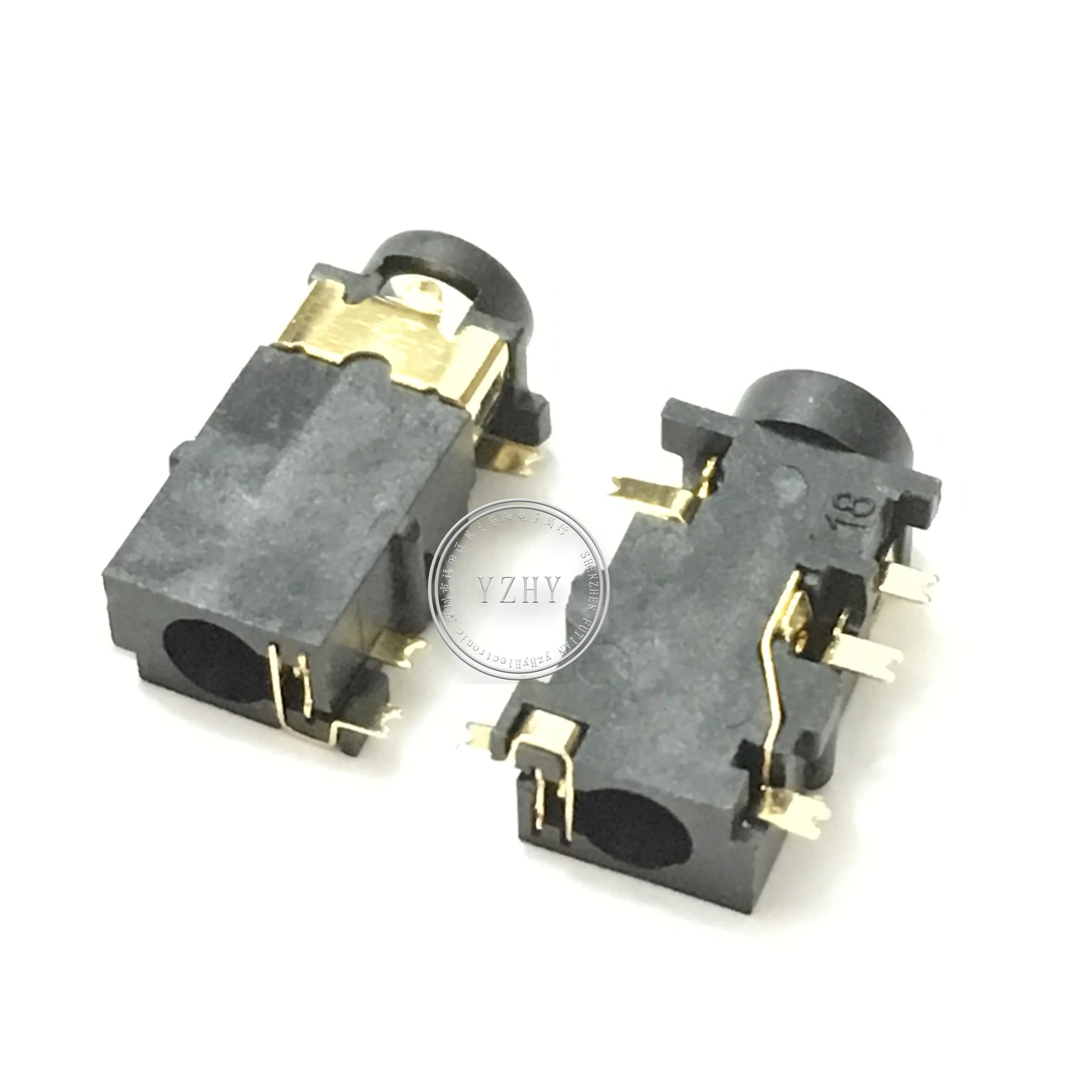 20 pz nuovo originale supporto per cuffie a due canali calibro 3.5 MM 342 piastra lavello con testa PJ-311 piastra rotta esapod placcata oro