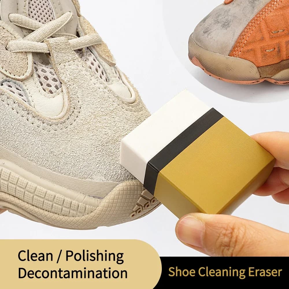 Scarpe Super pulite gomma da cancellare gomma da cancellare scarpe pennello blocco di gomma pelle scamosciata pelle di pecora opaca cura scarpe da ginnastica detergente per la pelle cura
