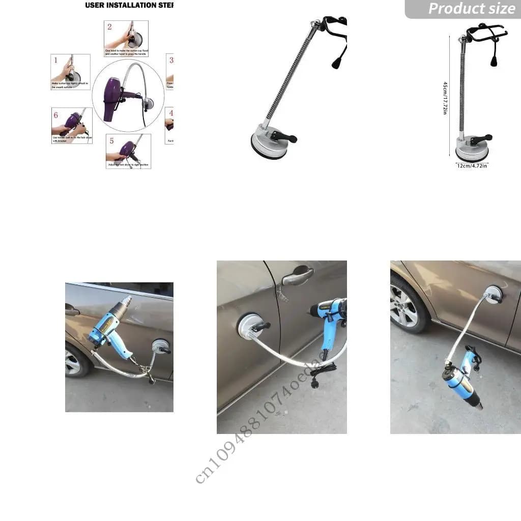 Universal Heat Guns Stand For Car Work 360 Degree Rotating Heavy Duty Support