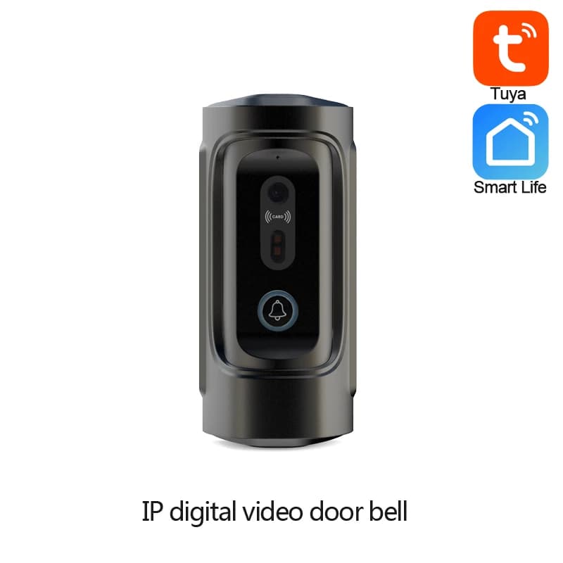 Set Videocitofono Digitale IP POE con Telecamera 200MP, Video 1080P, Schermo Touch IPS da 7/10 Pollici, Sblocco RFID, Campanello WiFi Tuya