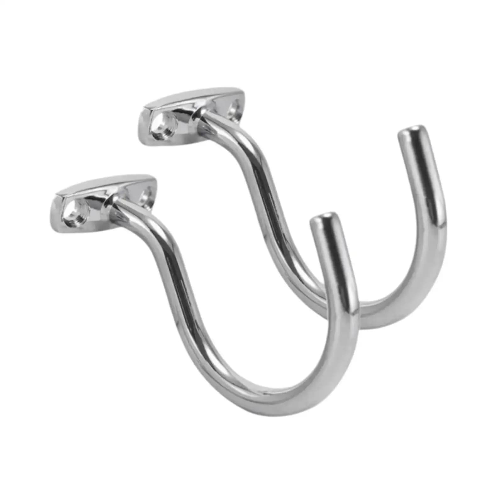 Snooker Billiard Table Board Cue Hook with 2 Screws Metal Surface Mount Hook Iron Holder Bridge Stick and Ball Rack Hook