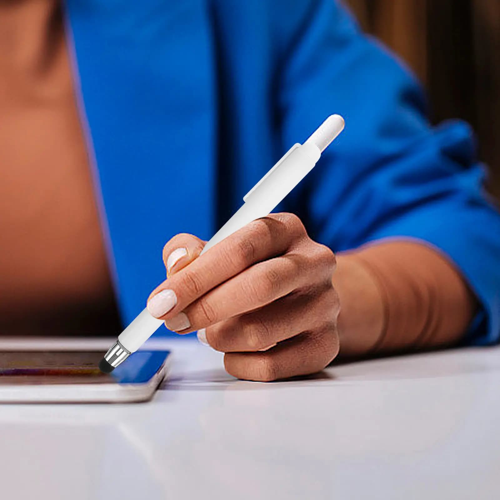 Telescopic Touch Stylus Pen High Sensitivity Screen Capacitive Pen Portable Electronic Writing Drawing Stylus for Tablets