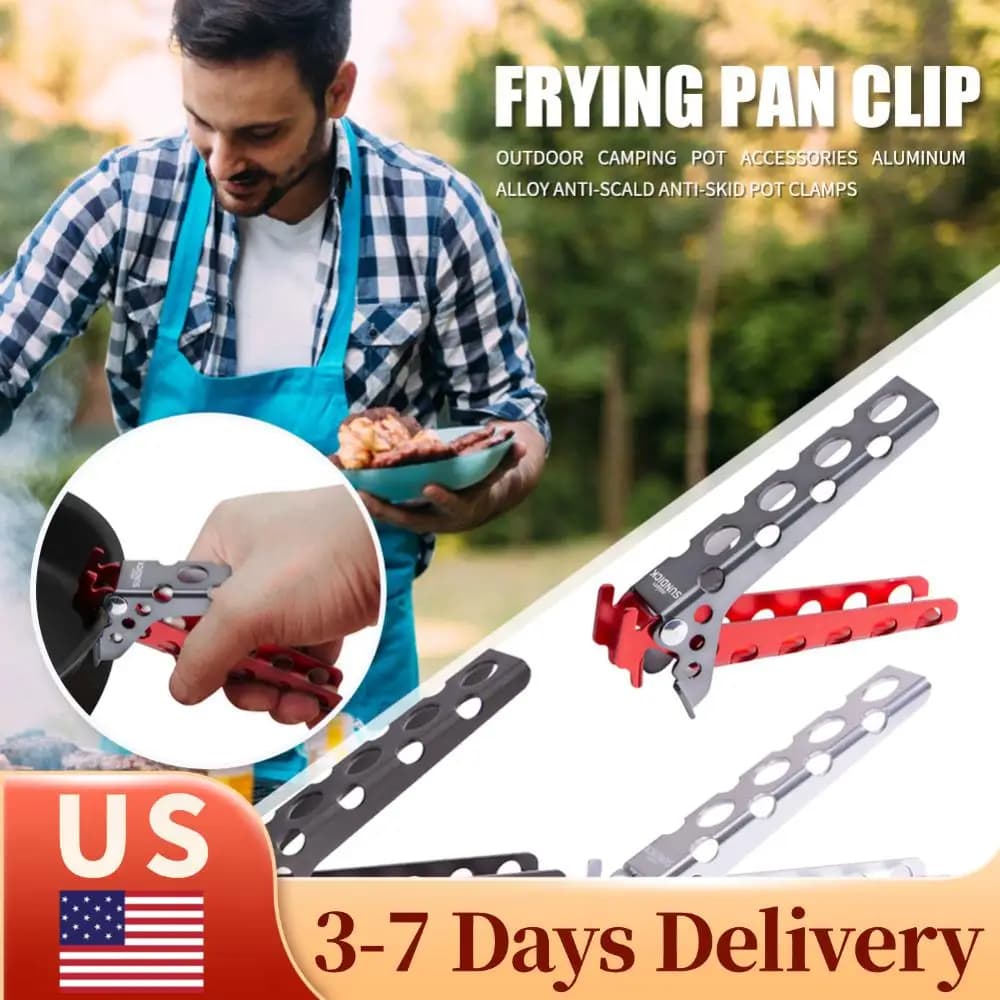 Pinza Antiscottatura Multifunzione per Pentole e Padelle, Supporto Portatile per Manici di Pentole, Accessori da Cucina